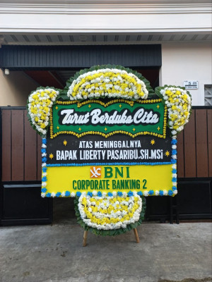 Papan Bunga Duka di Tarakan Timur
